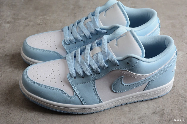 Reps BK 1 jordan ice dc0774-141 blue low white air 1110